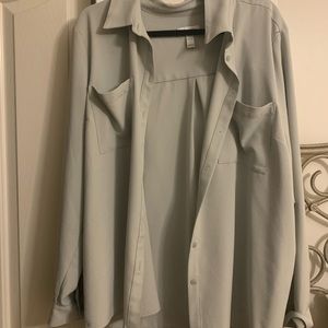 Vintage oversized button up